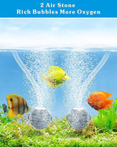 Biling Solar Aerator for Pond with 2200 mAh Battery Backup